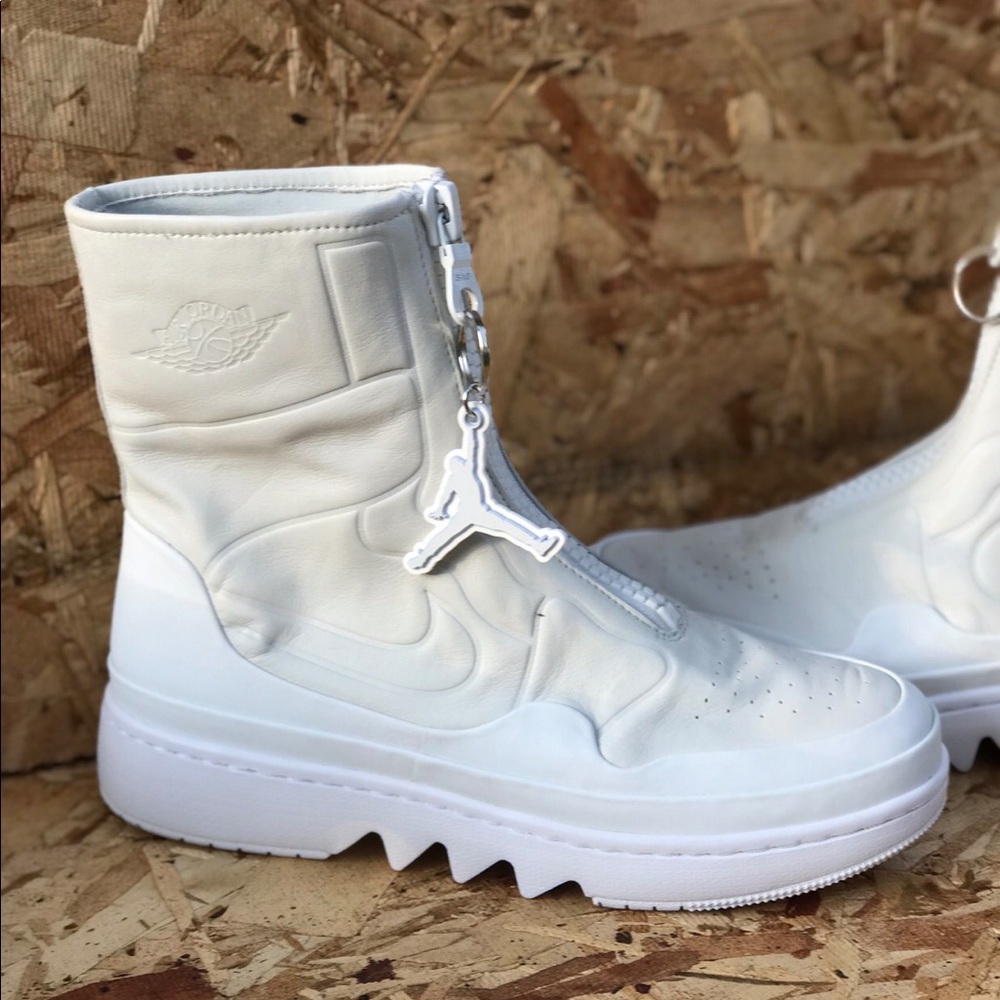 Last 5⭐️ Rare NWT Jordan AJ1 Jester XX White Boot - Picture 5 of 8